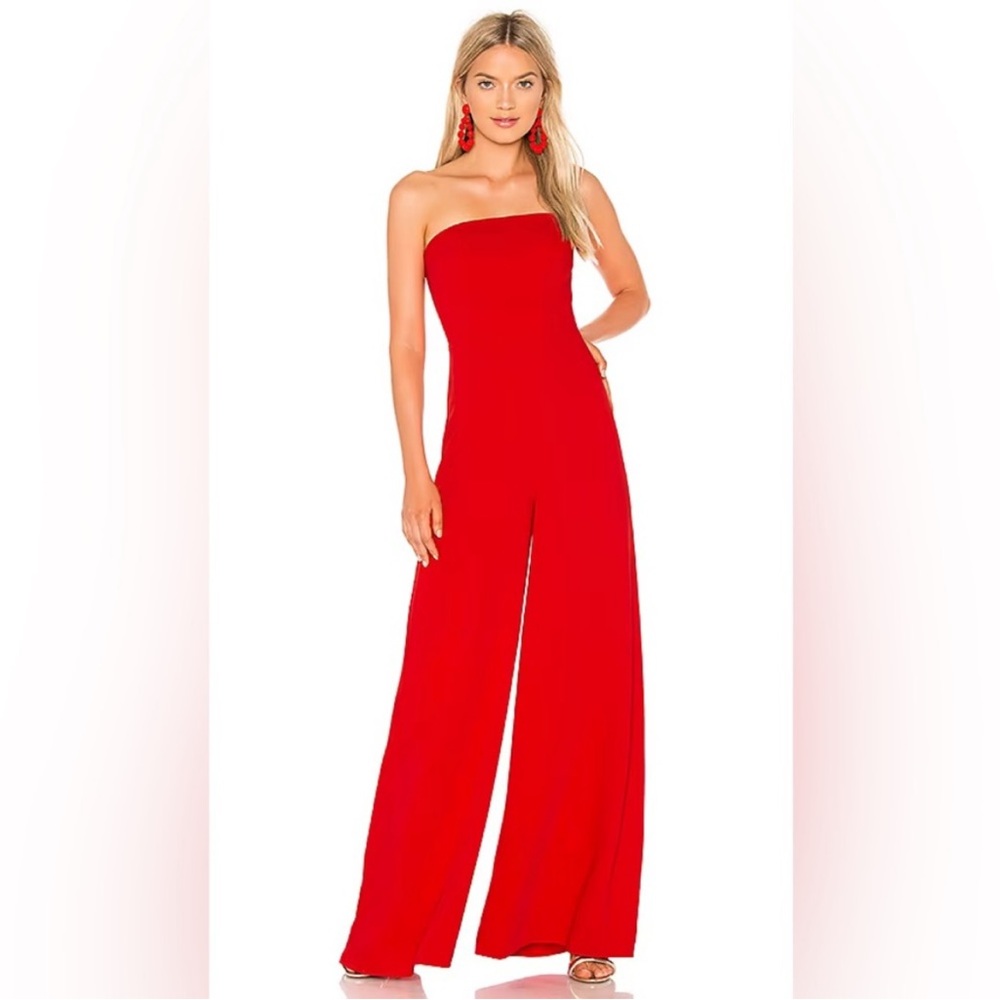 Amanda Uprichard Red Jumpsuit Size XS, never worn!
